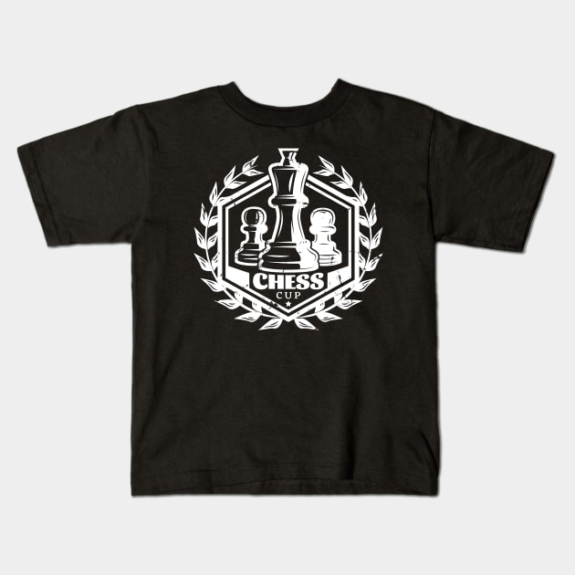 chess pieces Kids T-Shirt by Choulous79